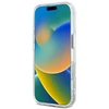 Karl Lagerfeld KLHMP16LHLSKCH Apple iPhone 16 Pro 6.3″ baltos spalvos kietas dėklas IML Metal Karl&Choupette Head M