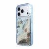 Karl Lagerfeld Liquid Glitter Beach dėklas skirtas iPhone 18 Pro Max Mėlyna