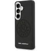 Dėklas Karl Lagerfeld Perforated KL MagSafe Samsung Galaxy S26 juodos spalvos