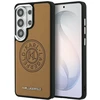 Dėklas Karl Lagerfeld Perforated KL MagSafe Samsung Galaxy S26 Ultra rudos spalvos