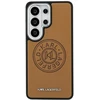 Dėklas Karl Lagerfeld Perforated KL MagSafe Samsung Galaxy S26 Ultra rudos spalvos