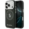 „Karl Lagerfeld Point & Choupette Sketch MagSafe“ dėklas, skirtas „iPhone 17 Pro“ – Juodas