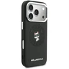 „Karl Lagerfeld Point & Choupette Sketch MagSafe“ dėklas, skirtas „iPhone 17 Pro“ – Juodas