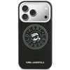 Dėklas Karl Lagerfeld Point & Karl Sketch MagSafe Case for iPhone 17 Pro Max - Juodas