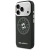 Dėklas Karl Lagerfeld Point & Karl Sketch MagSafe Case for iPhone 17 Pro Max - Juodas
