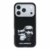 Karl Lagerfeld dėklas IPHONE 18 Pro / 17 Pro, suderinamas su MagSafe (Bodies Sketch), juodas