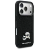 Dėklas Karl Lagerfeld case for IPHONE 17 Pro KLHCP17L6PRKCLK (Rhinestone W/ K&C PIN) juodas