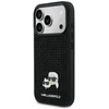 Dėklas Karl Lagerfeld case for IPHONE 17 Pro KLHCP17L6PRKCLK (Rhinestone W/ K&C PIN) juodas
