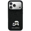 Dėklas Karl Lagerfeld case for IPHONE 17 Pro KLHCP17L6PRKCLK (Rhinestone W/ K&C PIN) juodas