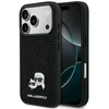 Dėklas Karl Lagerfeld case for IPHONE 17 Pro KLHCP17L6PRKCLK (Rhinestone W/ K&C PIN) juodas
