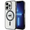 Karl Lagerfeld KLHMP15XHKHNOTK Apple iPhone 15 Pro Max 6.7″ skaidrus kietas dėklas IML Karl`s Head MagSafe