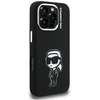 „Karl Lagerfeld“ silikoninis „Karl Sketch MagSafe“ dėklas, skirtas „iPhone 16 Pro Max“ – Juodas