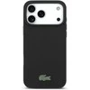 Dėklas Lacoste Iconic Petit Pique MagSafe Case + Wallet for Apple iPhone 17 Pro Max juodos spalvos