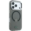 Lacoste IML Matinio lako logotipo „MagSafe“ dėklas, skirtas „iPhone 18 Pro Max“ / „17 Pro Max“ / juodas