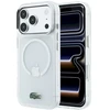 Lacoste IML šerkšno lako logotipo MagSafe dėklas iPhone 18 Pro Max / 17 Pro Max / permatomas