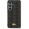„Lacoste“ PVC mišinio monogramos auksinis magnetinis dėklas, skirtas „Samsung Galaxy S26+“ / ruda
