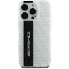 AMG Carbon Pattern Apple iPhone 16 Pro Max dėklas telefonui baltos spalvos