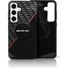 Mercedes Dėklas AMG Double Layer Rhombs MagSafe Samsung Galaxy S25+ juodos spalvos/red