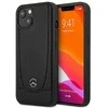 Mercedes Benz dėklas APPLE IPHONE 15 Plus Mercedes odinis Urban Line (MEHCP15MARMBK) juodos spalvos