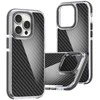 Dėklas Mocco Acrylic Carbon Back Case for Apple iPhone 16e