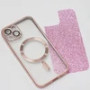 Dėklas Mocco Glitter Chrome MagSafe Case for Apple iPhone 13