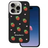 Dėklas Mocco Strawberry Back Case for Apple iPhone 14 Pro / 15 Pro