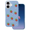 Dėklas Mocco Strawberry Back Case for Apple iPhone 16 / 17