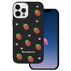 Dėklas Mocco Strawberry Back Case for Apple iPhone 12 / 12 Pro