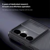 Nillkin CamShield PRO Hard dėklas skirtas Samsung Galaxy S26+ skaidrus juodos spalvos