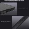 Dėklas Nillkin CamShield PRO Hard Case skirtas Samsung Galaxy A37 skaidrus juodos spalvos
