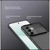 Dėklas Nillkin CamShield PRO Hard Case skirtas Samsung Galaxy A37 skaidrus juodos spalvos