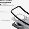 Nillkin Super Frosted PRO Magnetic Back dėklas skirtas Xiaomi 17 Ultra skaidrus juodos spalvos