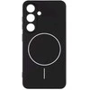 OBAL:ME MagNetix Matte TPU dėklas skirtas Samsung Galaxy S25 juodos spalvos