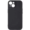 OBAL:ME Matte TPU dėklas telefonui Apple iPhone 15 juodos spalvos