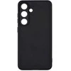 OBAL:ME Matte TPU dėklas skirtas Samsung Galaxy S25 juodos spalvos
