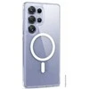 Swissten F7f40 Skaidrus Jelly MagStick nugaros dėklas, skirtas Samsung Galaxy S25 Ultra 5G