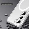 SWISSTEN skaidrus želė MagStick metalinis dėklas, skirtas Samsung Galaxy S26 5G, skaidrus