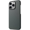 Dėklas SWISSTEN MagCarbon pouzdro pro Apple iPhone 16 Pro Max juoda