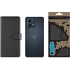 Tactical Field Notes skirtas Motorola G84 5G dėklas telefonui juodos spalvos