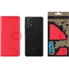 Tactical Field Notes skirtas Samsung Galaxy A52/A52 5G/A52s 5G dėklas telefonui raudonos spalvos