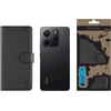 Dėklas Tactical Field Notes skirtas Xiaomi Redmi Note 14 4G juodos spalvos