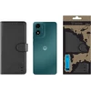Tactical Field Notes skirtas Motorola G04 dėklas telefonui juodos spalvos