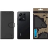 Tactical Field Notes dėklas skirtas Xiaomi Redmi Note 14S juodos spalvos