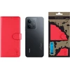 Tactical Field Notes dėklas skirtas Xiaomi Redmi 15C 4G/5G raudonos spalvos