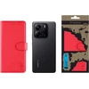 Tactical Field Notes skirtas Xiaomi Redmi Note 14 5G dėklas telefonui raudonos spalvos