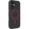 Tactical MagForce Hyperstealth 2.0 dėklas skirtas Apple iPhone 17 juodos spalvos/Raudona