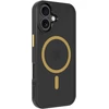 Tactical MagForce Hyperstealth 2.0 dėklas skirtas Apple iPhone 17 juodos ir geltonos spalvos