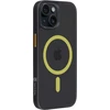 Tactical MagForce Hyperstealth 2.0 dėklas telefonui Apple iPhone 15 juodos ir geltonos spalvos