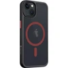 Tactical MagForce Hyperstealth 2.0 dėklas telefonui Apple iPhone 13 juodos ir raudonos spalvos