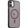Tactical MagForce Hyperstealth 2.0 dėklas telefonui Apple iPhone 11 juodos ir raudonos spalvos